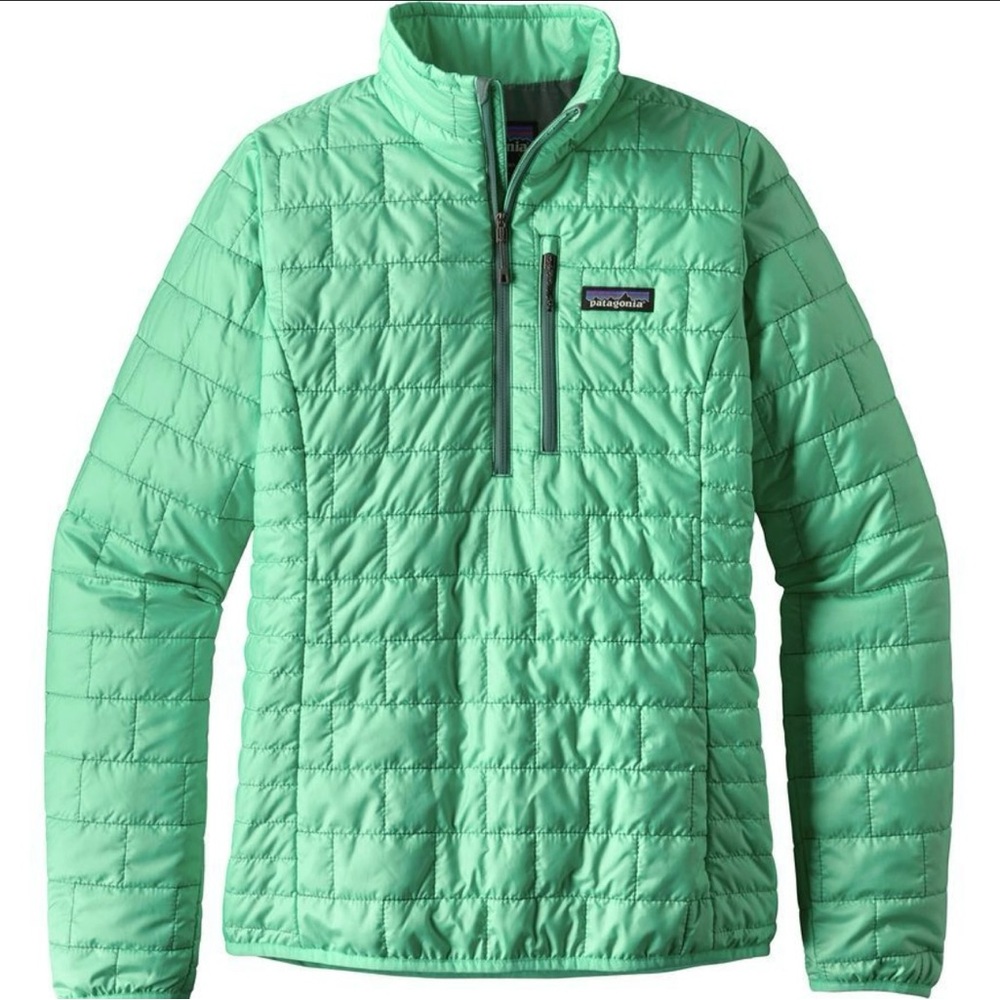 Patagonia Light Green Nano Puff Pullover